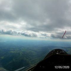 Flugwegposition um 15:49:48: Aufgenommen in der Nähe von Krems an der Donau, Österreich in 279 Meter